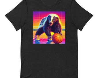 Honey Badger Basketball Unisex T-Shirt