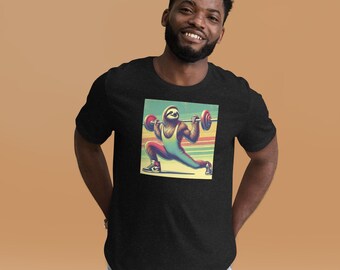 Gym Sloth Unisex T-Shirt