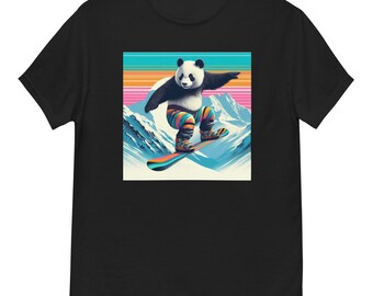 Panda Snowboarding Men's Classic Tee