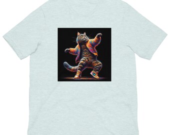 Dancing Cat Unisex T-Shirt
