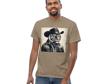 Cowboy Tiger Men's Classic Tee