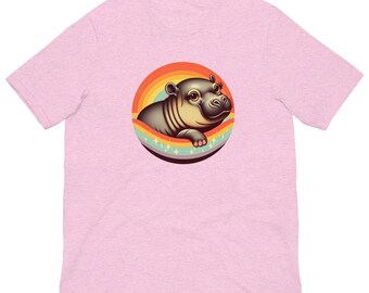Vintage Pygmy Hippo Unisex T-Shirt
