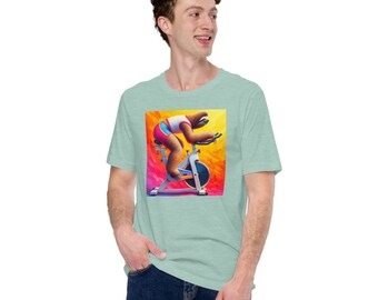 Sloth Riding a Peloton Unisex T-Shirt