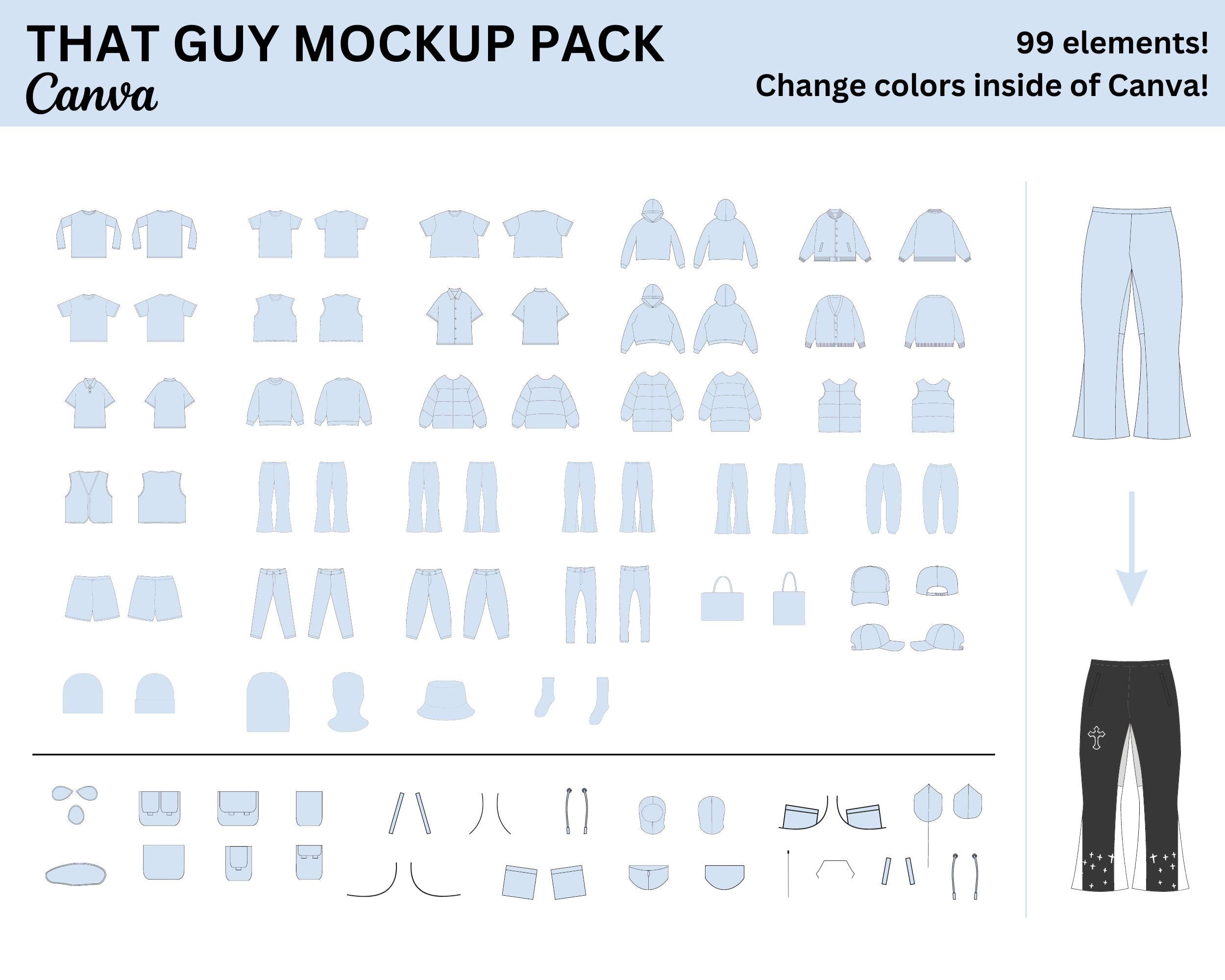 Owner Pack Brand Owner Bundle | 6 Canva Mockup Packs, 1 Tech Pack Template, 7 ...
