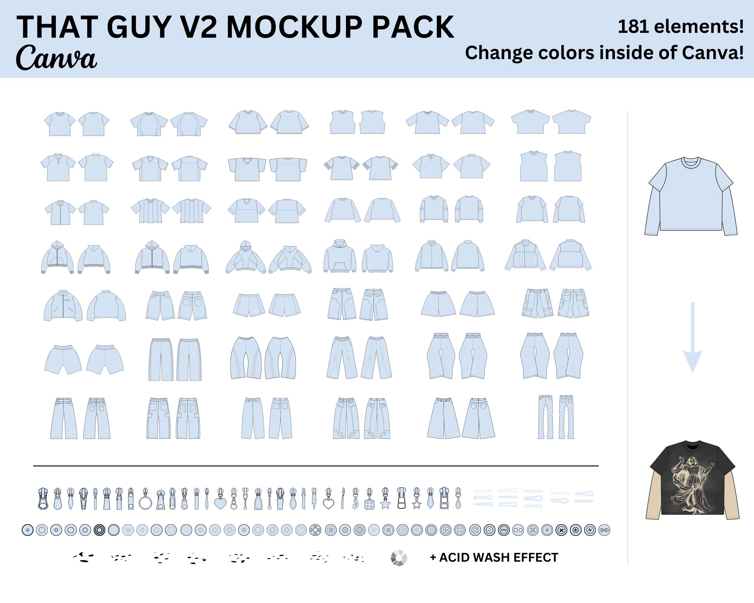 Owner Pack Brand Owner Bundle | 6 Canva Mockup Packs, 1 Tech Pack Template, 7 ...