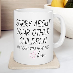 Funny Mom Gift Coffee Mug, Personalized Coffee Mug Gift for Mom, Moms Birthday Gift, Funny Mothers Day Gifts, Gift for Mom from Daughter