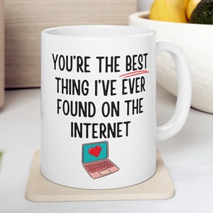 Funny Gift for Girlfriend or Boyfriend, Birthday Gift for Wife, Husband, Funny Coffee Mug Anniversary Gift for Him or Her, Valentine&#39;s Day