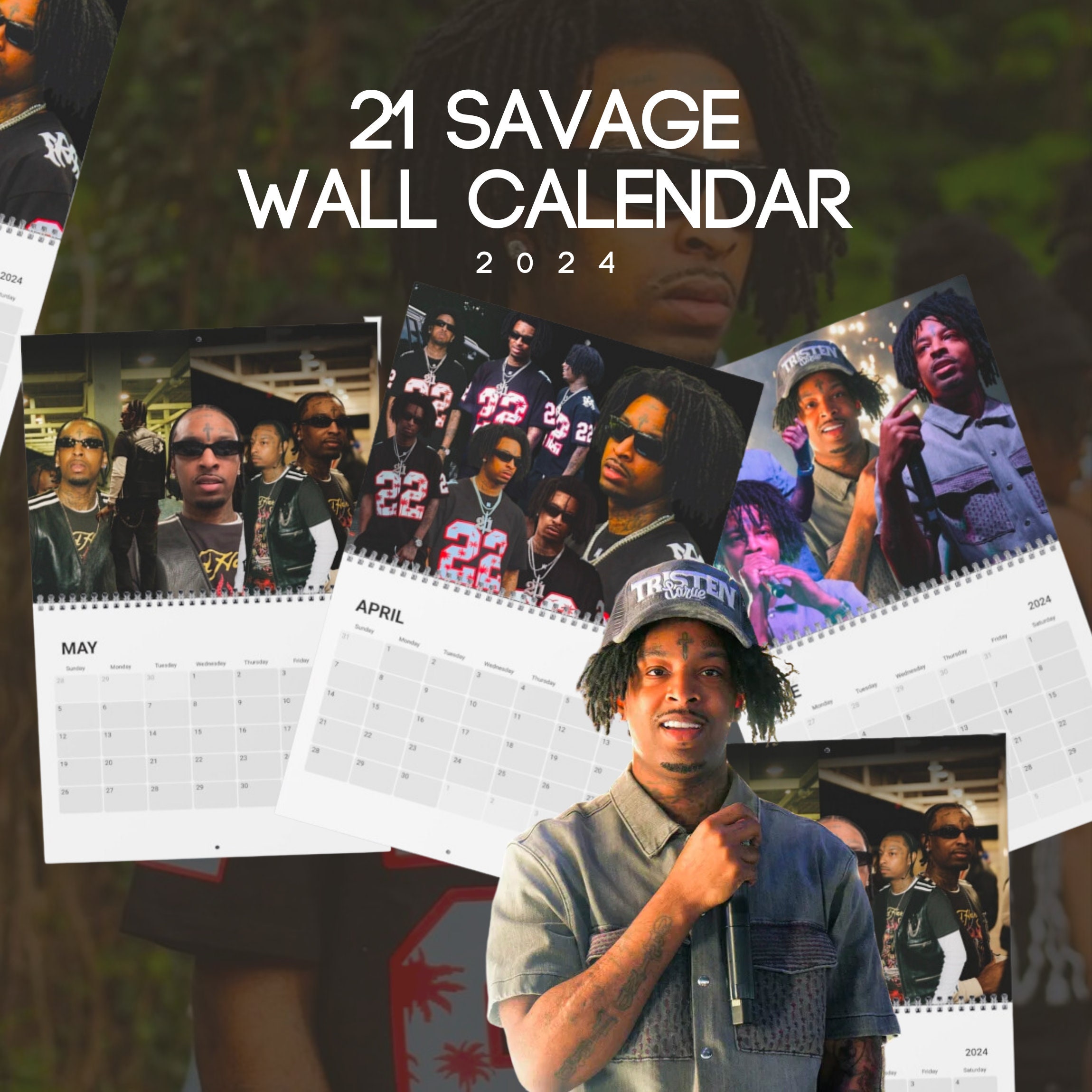 21 Savage Signed Autographed Savage Mode Album LP Vinyl His Best
