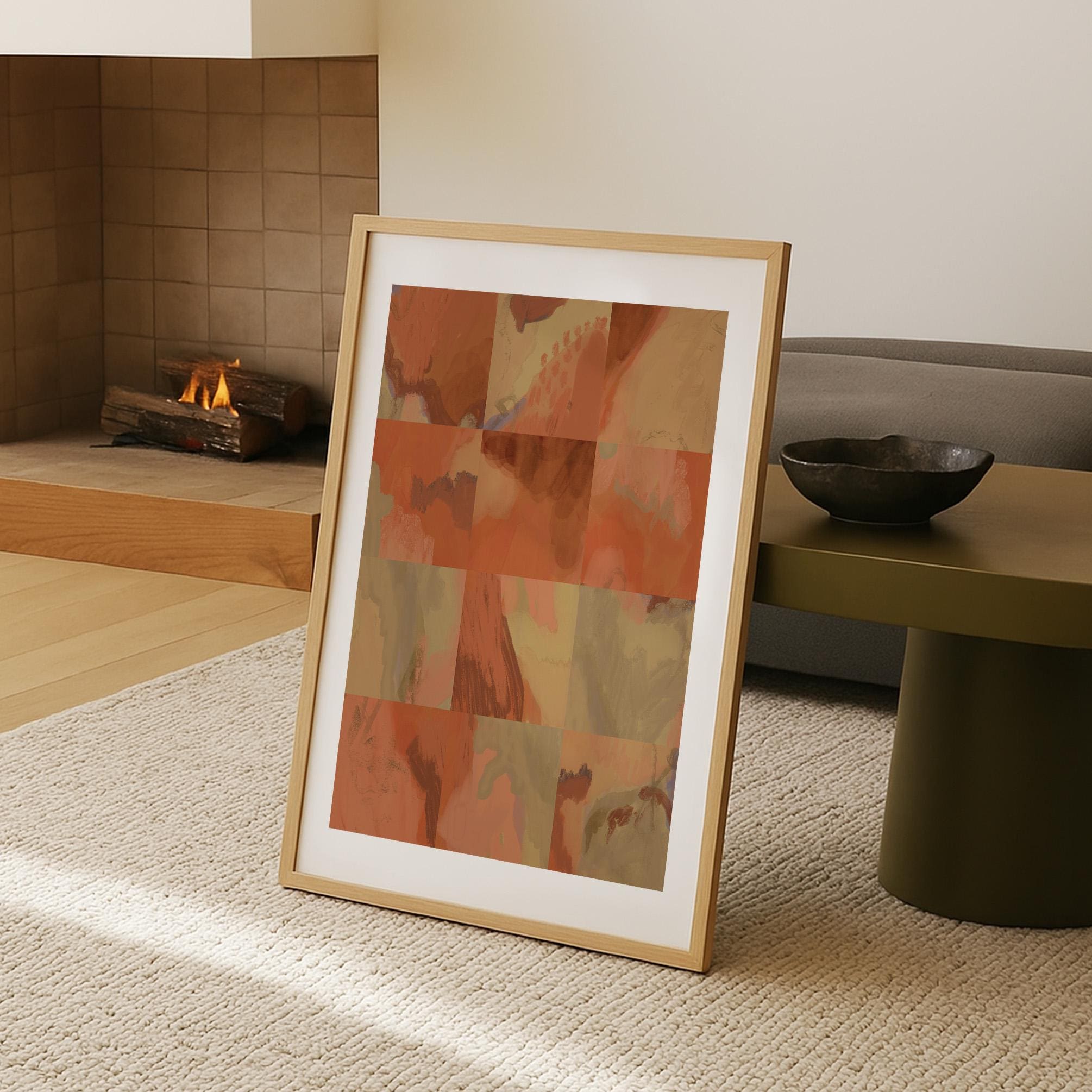 ミッドセンチュリーデザイン オブジェ 近代アート Mid century art - Etsy 日本
