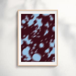 Moody Abstract Wall Art Printable, Dark Modern Poster Download, Neutral Mid Century Aesthetic, Digital Print for Apartment Decor, Light Play