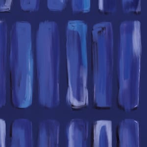 Deep navy abstract painting featuring layered brushstrokes. Ideal for minimalist, modern, or coastal decor. Instant digital poster download to elevate living rooms, offices, or gallery walls.