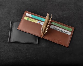 Fermasoldi Magnetico In Pelle PU Con Teschio E Rivetti: Compatto, Porta Carte E Contanti