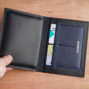 Leather Passport Cover Personalized, Leather Passport Holder for Men, Leather Passport Case, Personalized Gift for Men, Passport Wallet Men.