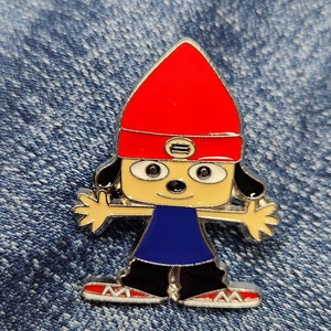 Videogame Retro Classic Play Station Rapper Enamel Pin