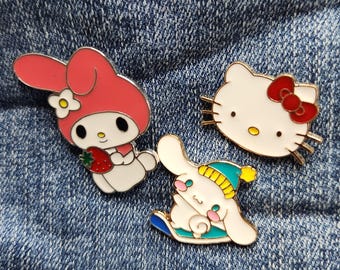 Süßer Kitty Welpe japanischer Emaille Pin