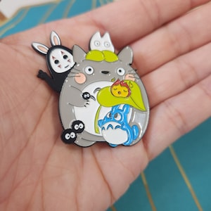 Popular Japanese Anime Enamel Pin Miyazaki