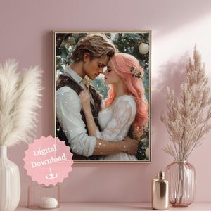 Jacks and Evangeline Digital Download Art Print | OUABH | Bookish Gift | Digital Art Prints