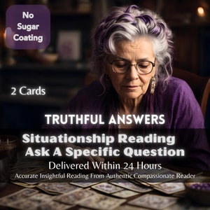 Blind Situationship Tarot Reading | Tarot Reading | Unique Personalized Psychic Tarot Card Reading | Very Detailed Psychic Reading