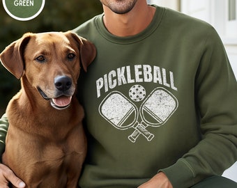 Pickleball paddles sweatshirt, pickleballer gift, pickleball sweater gift for women and men, pickle ball tshirt, pickleball lover