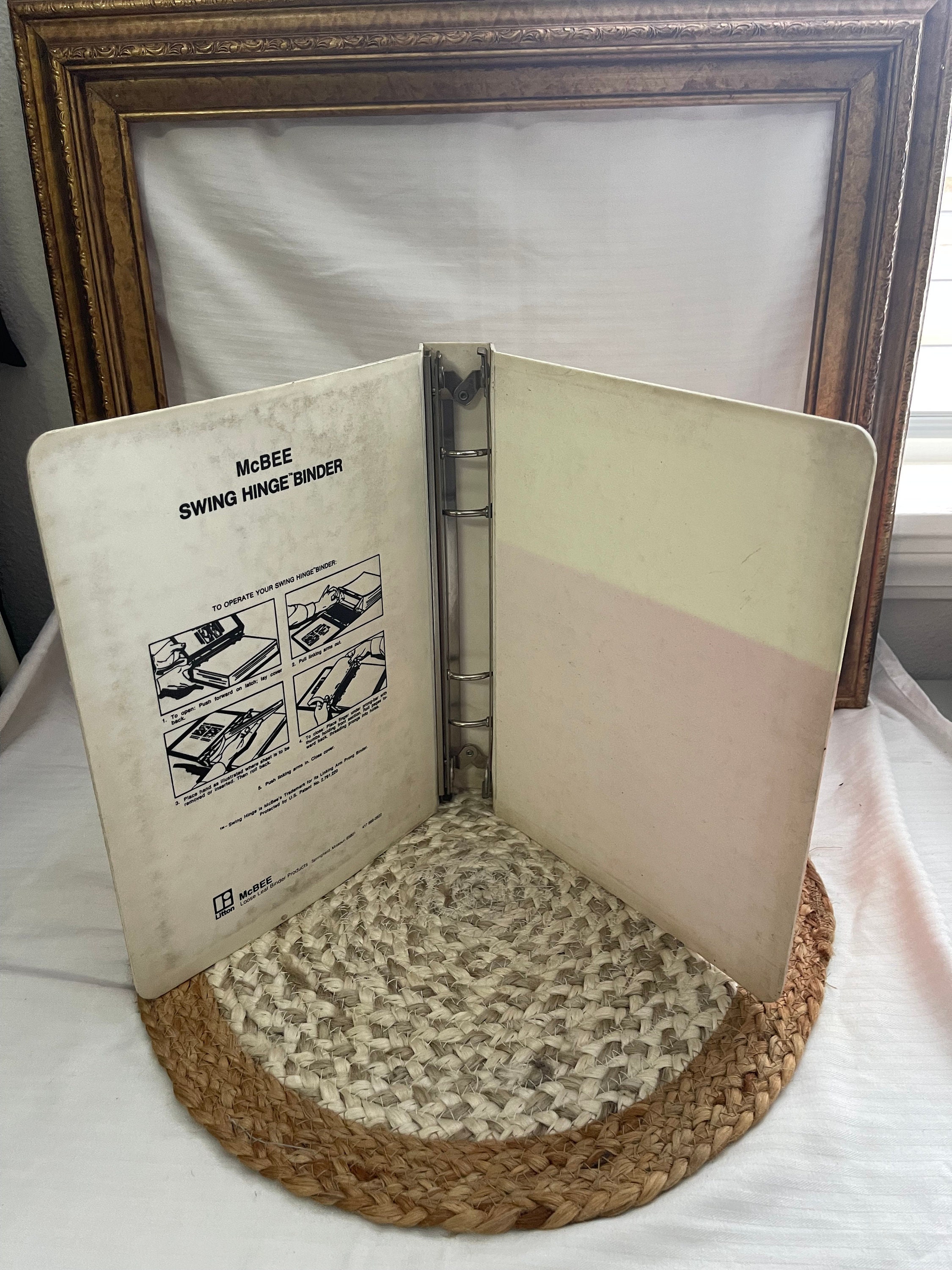 Vintage Union 76 Inventory Guideswing Hinge Binder Etsy