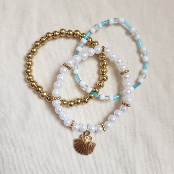 beach bum trio | bracelet set