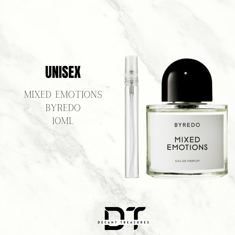 Mixed Emotions Byredo Eau De Parfum Unisex Fragrance 5ml & 10ml Travel