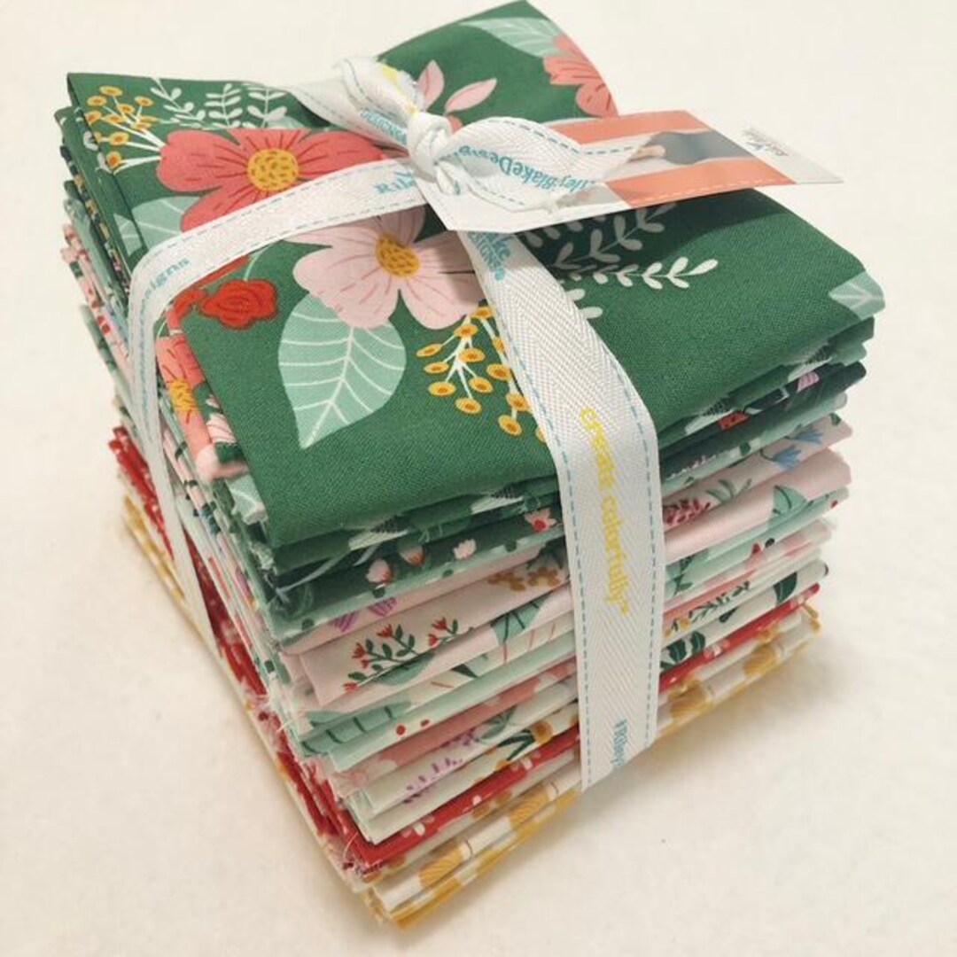 Meadow Moments Fat Quarter Bundle by Sandra Nygard-parthoens for Riley ...