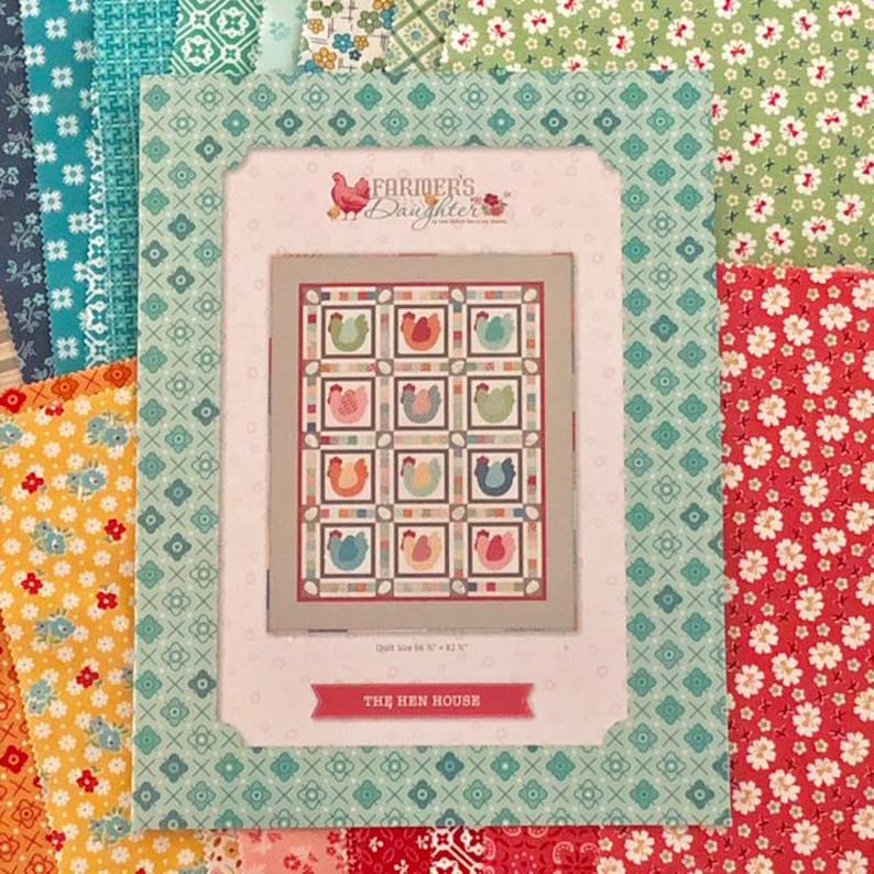 Hen House Quilt Kit by Lori Holt for Riley Blake Designs DIY - Etsy