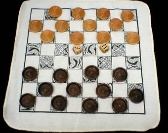 Portable Checkers Set