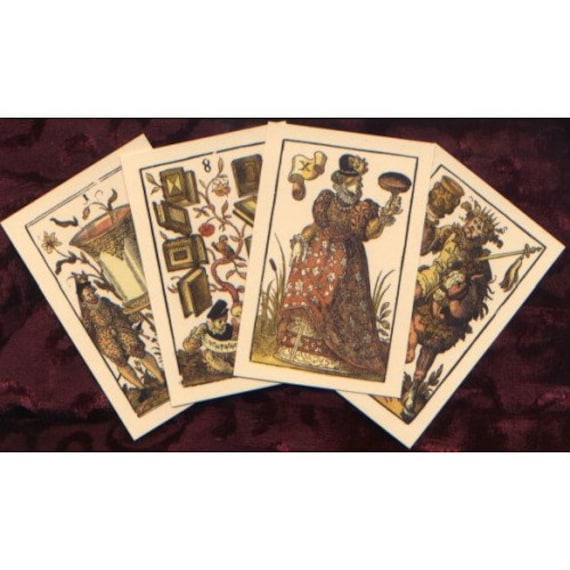 Period Playing Card Set. - Etsy Canada