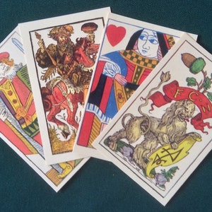 Perioden Spielkarten Set.