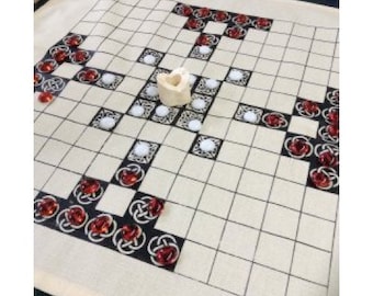Portable Hnefatafl Game