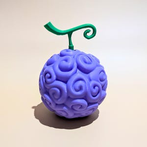 Gum Gum Fruit Display or Container, Devil Fruit, Gomu Gomu no Mi, 3D Printed, storage, One Piece, anime, gift