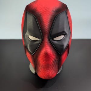 Deadpool Mask/Helmet from Deadpool and Wolverine Movie | 3D Printed | Prop | Cosplay