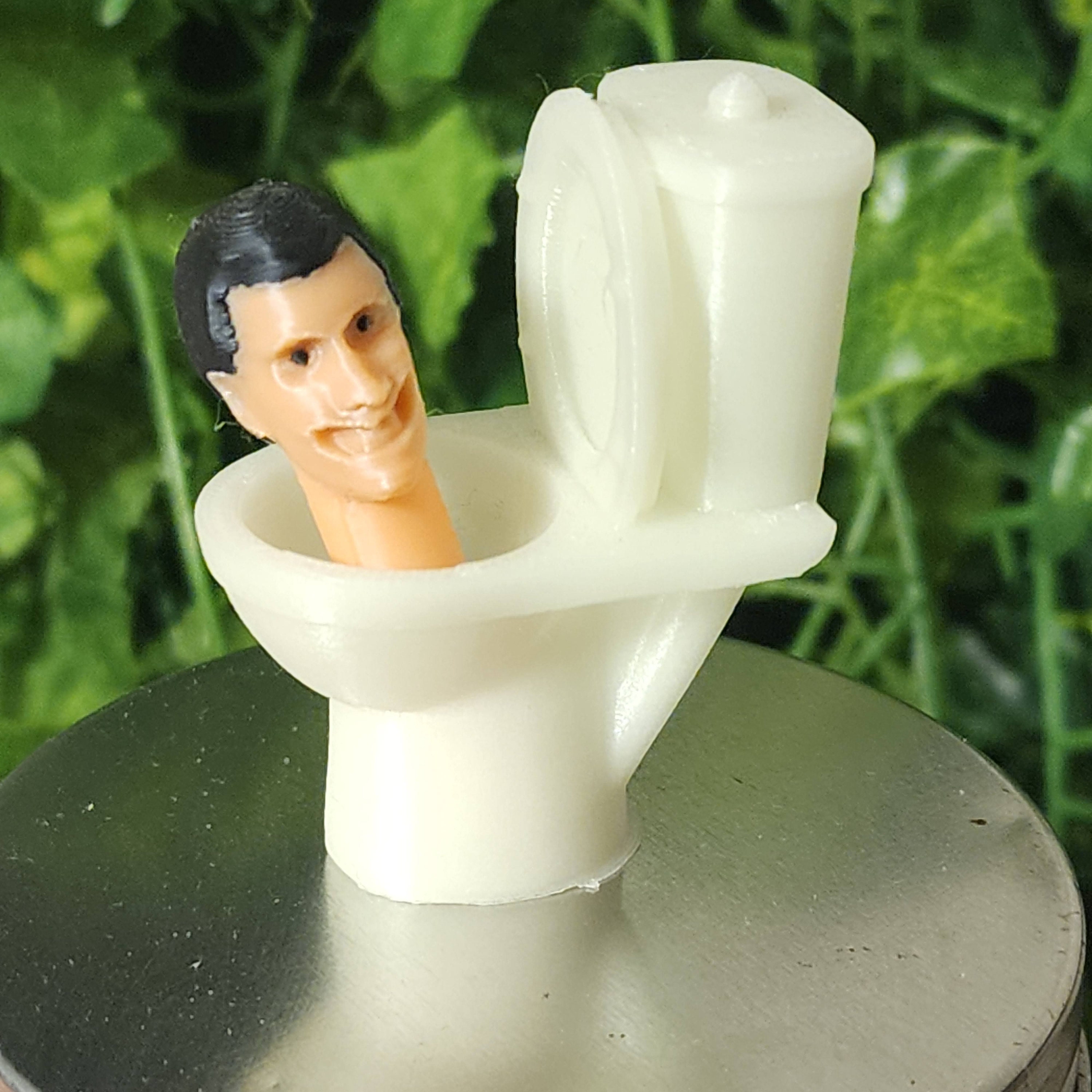 Skibidi Toilet Glow in the Dark Skibity Skibiti Small Skibidi 6cm Etsy