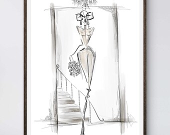 Fashion Illustration Art Print: Signed Limited Edition Giclée