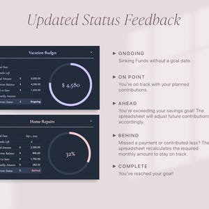 Google Sheets Savings Tracker