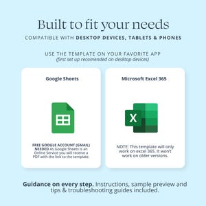 Finance Planner Template.