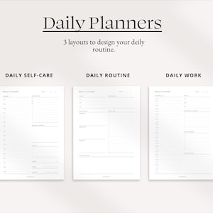 daily agenda, daily schedule planner, Printable Daily Planner Template.