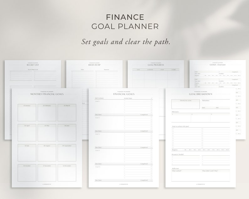 Financial Goals planner