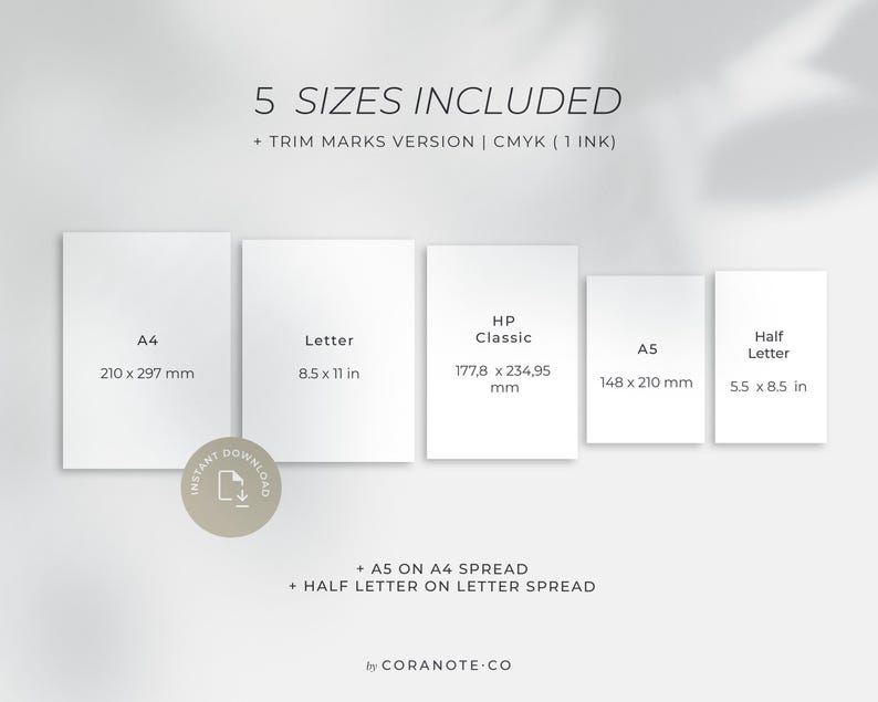 Printable Planner Bundle