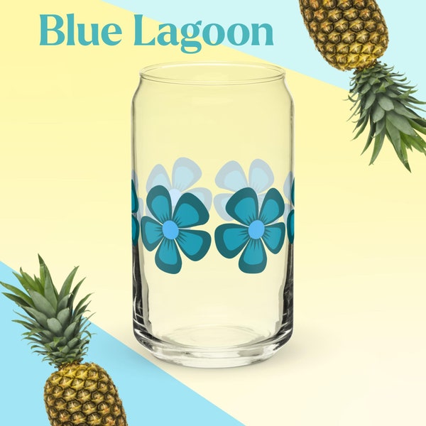 Blue Lagoon Breeze Drinking Glass