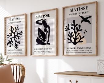 Matisse Art Print Set: Modern Gallery Wall Decor (Digital Download)