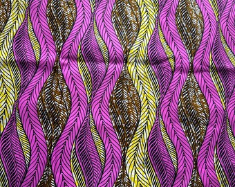 Wax fabric coupon 1m, African wax, African fabric