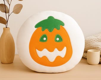 Bonitas almohadas de peluche de Halloween, almohada de gato negro fantasma de calabaza, decoración de habitación de Halloween espeluznante, regalo de Halloween para niños, almohada decorativa de regalo para niños