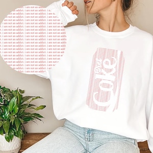 Diet Coke Sweatshirt, I Am Not an Addict Diet Coke Shirt, Funny Coke Diet Lover Sweater, Coca Cola Diet Shirts & Hoodies, Gifts for Him Her
