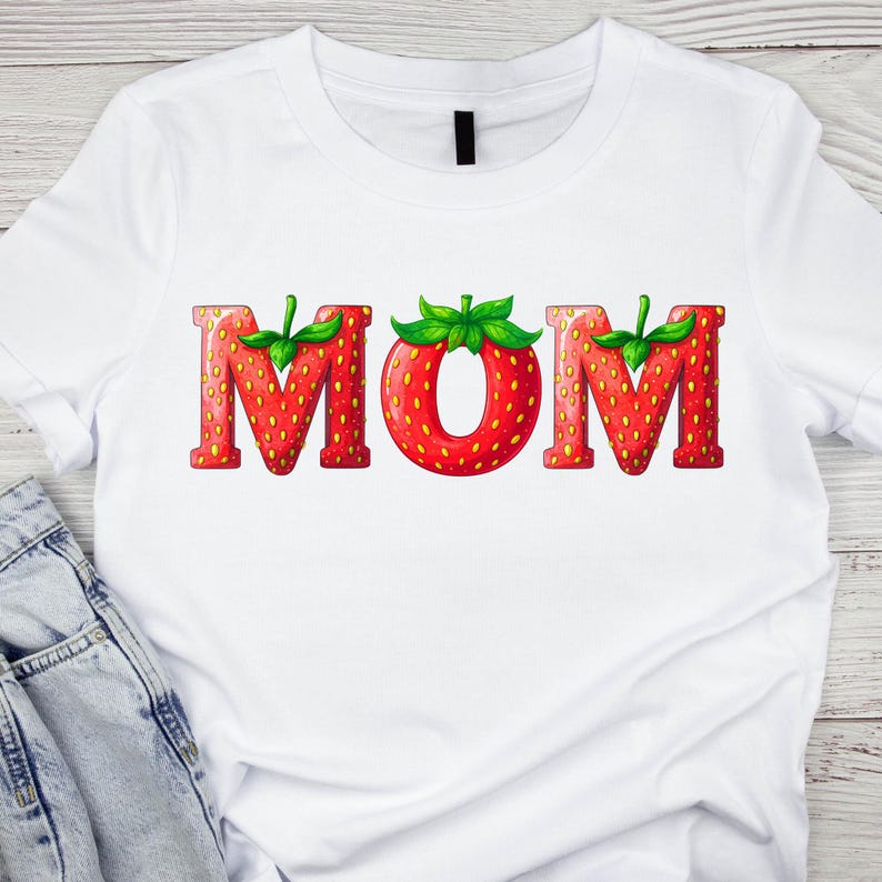Strawberry Alphabet Clipart Bundle | Kawaii Fruit Letters for Kids ...