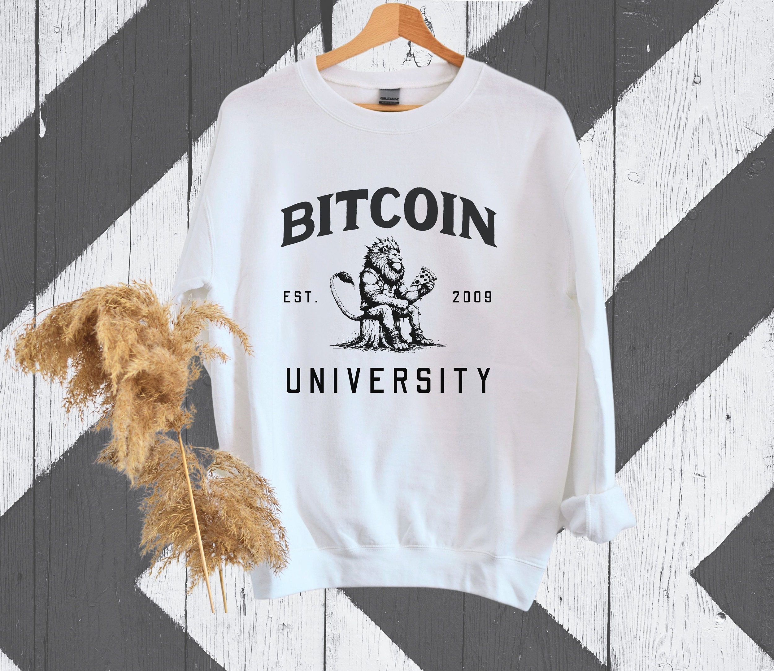 Bitcoin Sweatshirt Bitcoin Shirt University Sweater Crypto Gift for Trader  Unique BTC Sweatshirt Crypto Sweatshirt Bitcoin No Second Best - Etsy