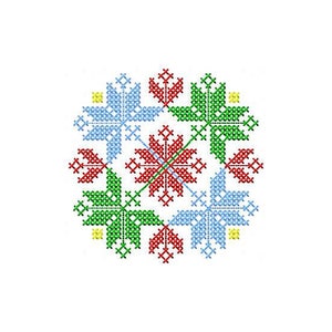 424 - Bulgarian embroidery, shevitsa, cross stitch