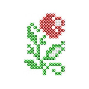 275 - Bulgarian embroidery, shevitsa, cross stitch